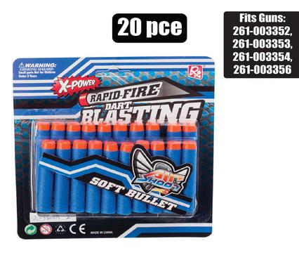 Foam Bullet Gun Refills