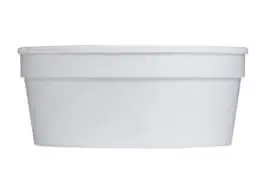polystyrene tubs bowls with lids 250ml