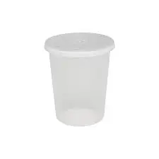 clear tubs bowls with lids 175ml