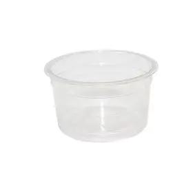 clear tubs bowls with lids 75ml