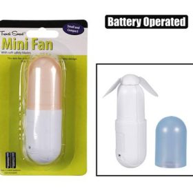 Battery Operated Bullet Shape Mini Fan 13.5cm
