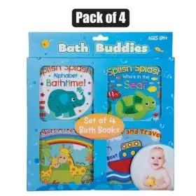4pc bath buddy books