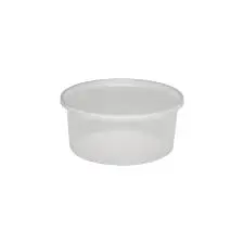 clear tubs bowls with lids 350ml