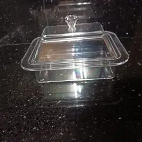 acrylic dome rectangle 22x18x16cm