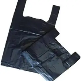 budget black carrier bags mini