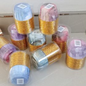 ass marble print foiled baking cups 20