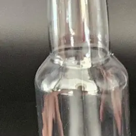 120ml plastic bottles with silver lid