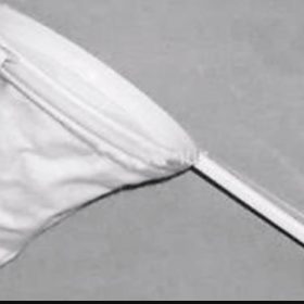 flannel sock with handle coffee/oil strainer 11.5x