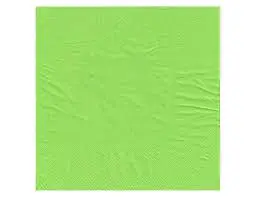 2ply serviettes 30x30cm kiwi green