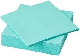 2ply serviettes 30x30cm light turquoise