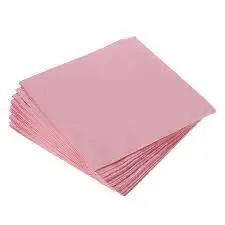 2ply serviettes 30x30cm pink