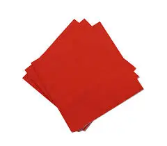 2ply serviettes 30x30cm red