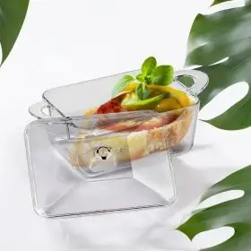 mini platteracrylic dessert cont +lid 9.5x3cm 70ml