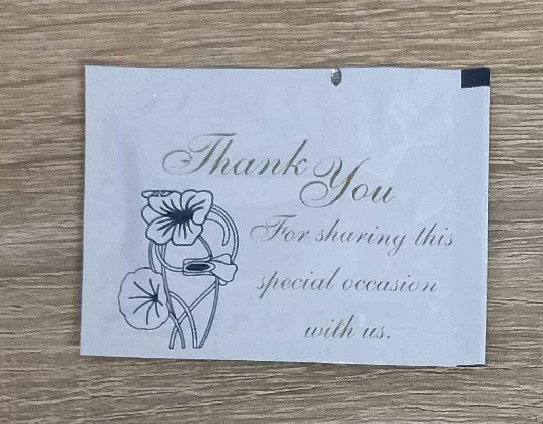 wet wipes wrapped white