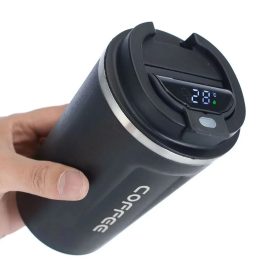 Insulated Mug With Digital Thermometer Ass Cols