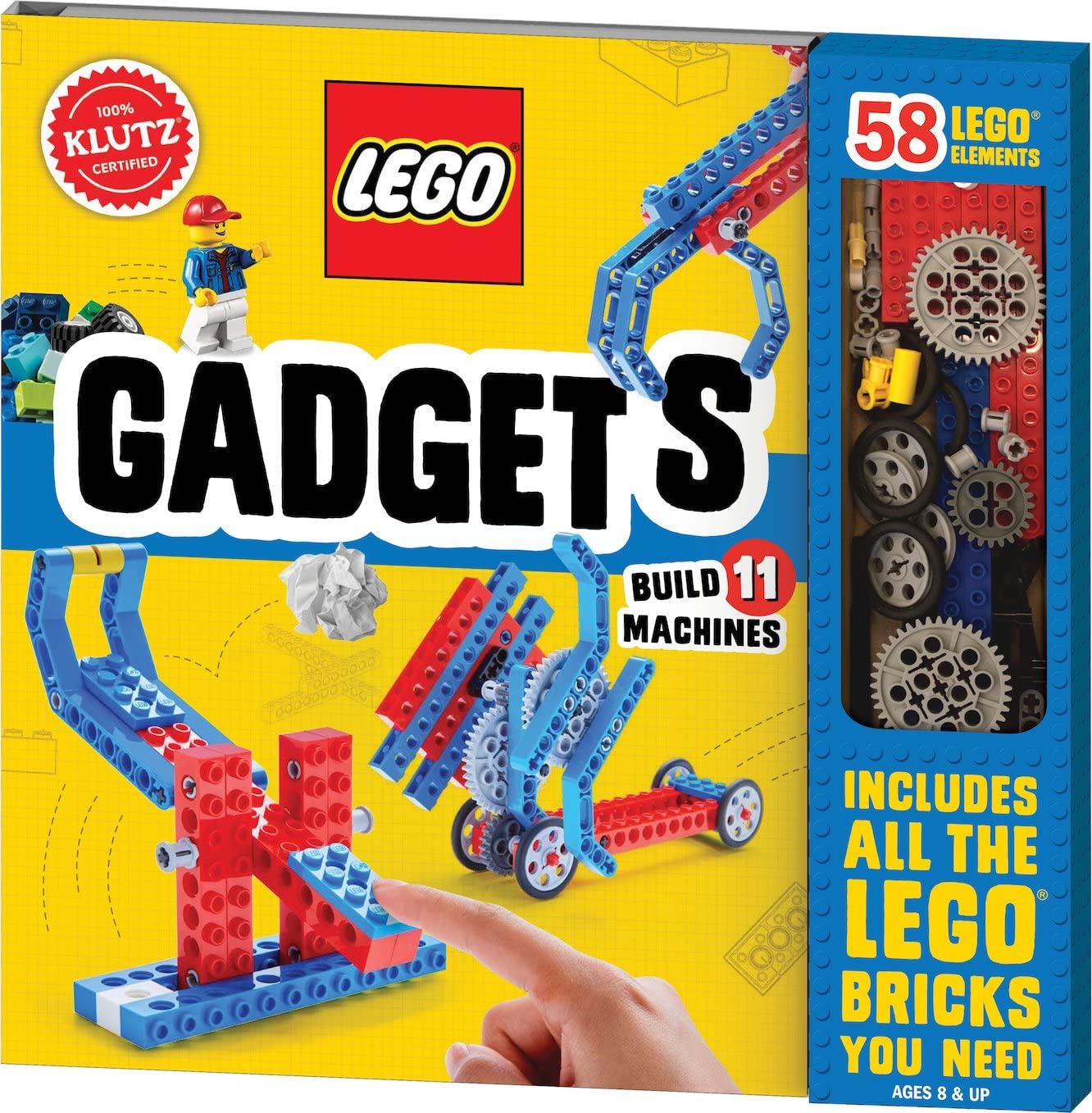 Lego Book Plus Blocks w/ Instructions Gadget Theme