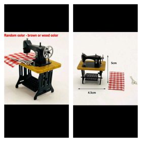 mini dollhouse sewing machine