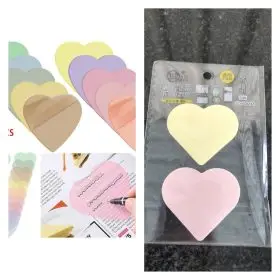 sticky file markers for notes 2 hearts