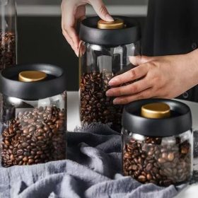 ml glass jar with vacuum sealing lid