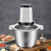 Stainless Steel Food Processor 3L