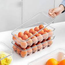 acrylic egg tray + lid 18 slot
