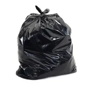 black bin bags 40micron heavy duty