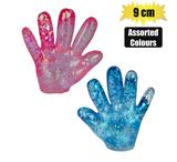 novelty glitter hand cols