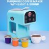 battery operated toy coffee machine