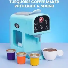 battery operated toy coffee machine