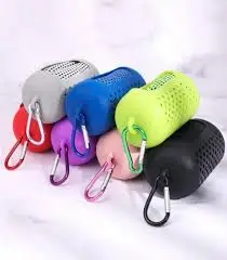 ass super cooling towel in silicone pod