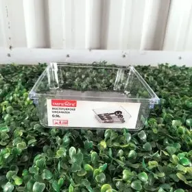 acrylic organizer 15x15x5cm