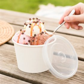 clear tubs bowls with lids 250ml