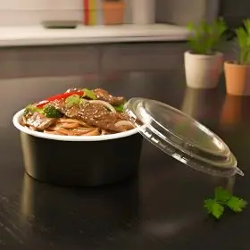 clear tubs bowls with lids 500ml