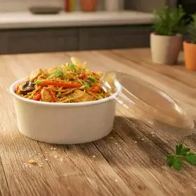clear tubs bowls with lids 750ml