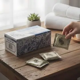s wet wipes wrapped gold oud scented
