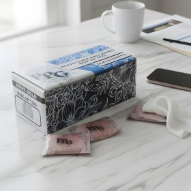 s wet wipes wrapped rosegold oud scented