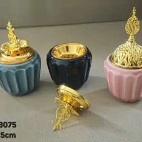 ass ribbed ceramic lobaan burner 6x15cm