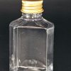90ml plastic bottles with gold lid