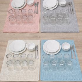 padded reversible dish drying mat 30x40cm