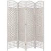 Woven Screen Divider 1.8x1.8m White