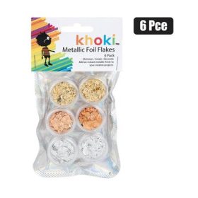 metallic foil flakes for arts and crafts