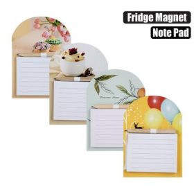 magnetic shopping list with notepad + pencil
