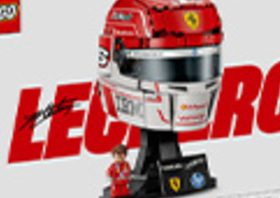 Charles Leclerc Lego Helmet