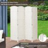 Woven Screen Divider 1.8x1.8m White