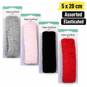 Elasticated head band assorted colours