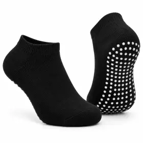 Non-slip Anklet Socks Black Xl(fits Upto Size 6)